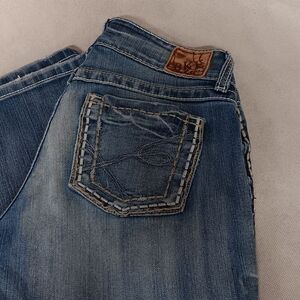 BKE Culture Blue Jeans 28 x 29.5" Bootcut Light Wash